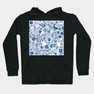 summer meadow classic blue Hoodie